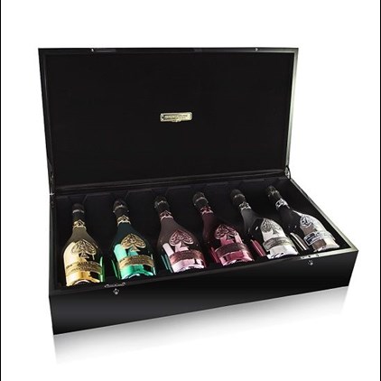 View Armand de Brignac Ace of Spades LA Collection set (6 x 75cl) - Limited Edition number 1