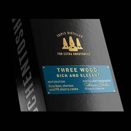 View Auchentoshan Three Wood Single Malt Scotch Whisky 70cl number 1