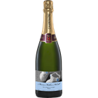 View Personalised Champagne - New Baby Boy Label And Flutes In Luxury Presentation Box number 1