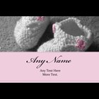 View Personalised Champagne - New Baby Girl Label And Flutes In Luxury Presentation Box number 1