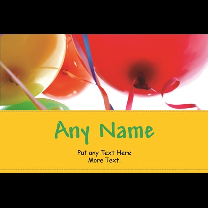 View Personalised Champagne - Birthday Balloons Label And Flutes In Luxury Presentation Box number 1