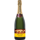 View Personalised Champagne - Candles Label And Flutes In Luxury Presentation Box number 1