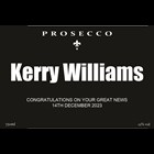 View Personalised Prosecco - Black Label And Chocolates Hamper number 1