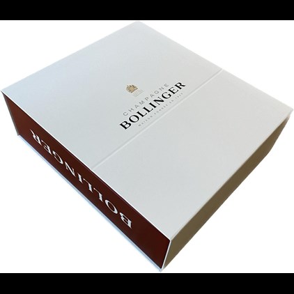 View Bollinger PN Champagne 75cl & 2 Branded Flutes Gift set number 1