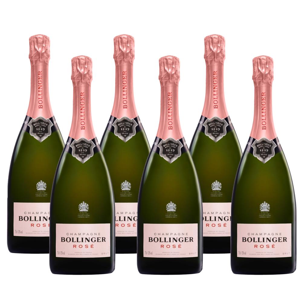 Bollinger Rose Champagne 75cl (6x75cl) Case
