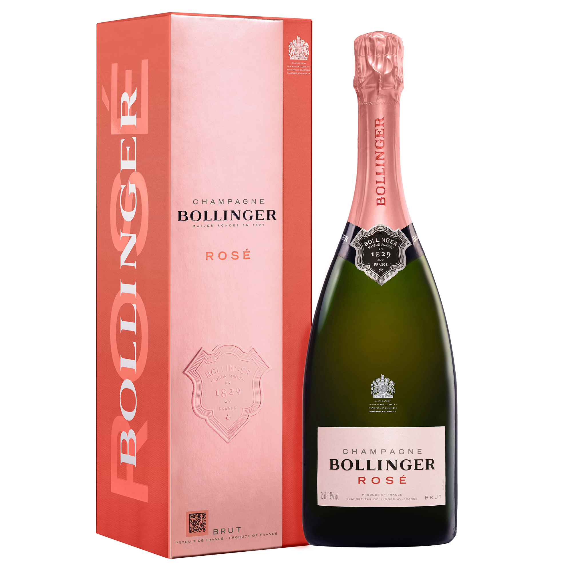 Bollinger Rose Champagne 75cl Great Price and Home Delivery