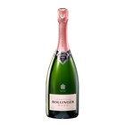 View Bollinger Rose Champagne & 2 Branded Flutes Champagne Gift set number 1