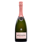 View Bollinger Rose Champagne 75cl in Burgundy Presentation Set With Flutes number 1