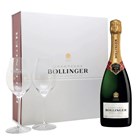 View Bollinger Special Cuvee Champagne & 2 Branded Flutes Champagne Gift set number 1