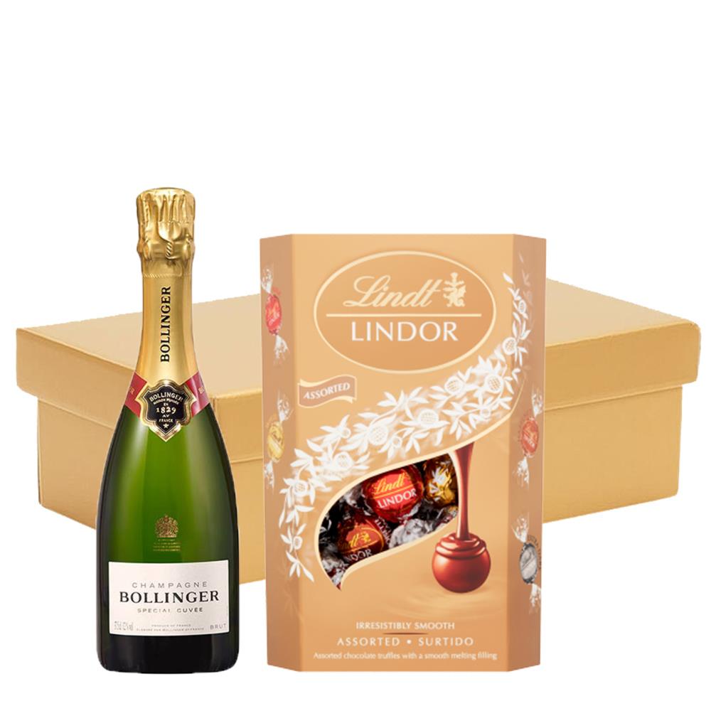 Bollinger Special Cuvee Half Bottle 37.5cl And Chocolates In Gift Hamper