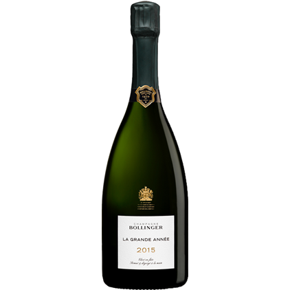 View Bollinger Grande Annee, Vintage, 2015 in Blue Luxury Presentation Set With Flutes number 1