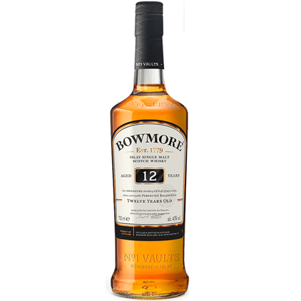 View Bowmore 12 Year Old Whisky 70cl In Luxury Box With Royal Scot Glass number 1