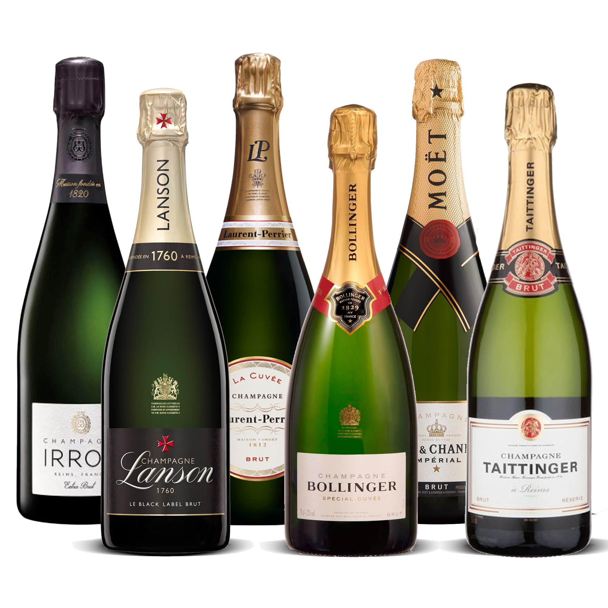 The Champagne Brut Collection 6 x 75cl Buy online for UK