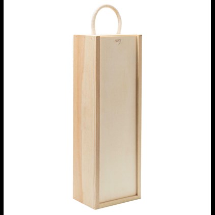 View Pine Wooden Gift Box With Laurent Perrier La Cuvee, NV, 75cl number 1