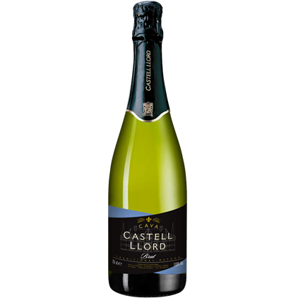 View Castell Lord Cava 75cl in Burgundy Presentation Set With Flutes number 1