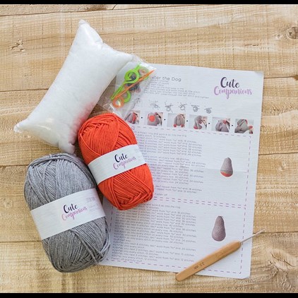 View Threaders Cute Companions Crochet Kit - Dexter the Dog number 1