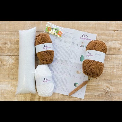 View Threaders Cute Companions Crochet Kit - Monty the Monkey number 1