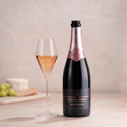 View Chapel Down Rose Reserve 2021 English Sparkling Wine 75cl number 1