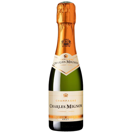 View Case of Mini Charles Mignon Brut Champagne 20cl (24 x 20cl) number 1