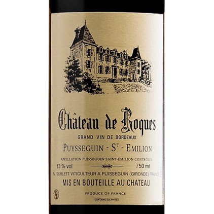 View Chateau de Roques - Puisseguin-Saint-Émilion 75cl number 1