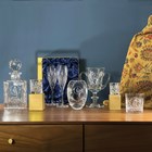 View Royal Scot Crystal - King's Coronation - Highland - 2 Crystal Champagne Flutes Presentation Boxed number 1