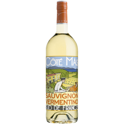 View Cote Mas Blanc Sauvignon Vermentino 75cl White Wine And Cheese Hamper number 1