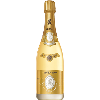 View 2 x Louis Roederer Collection 244 And 1 Cristal Brut Trio Elm Wood Gift Boxed number 1