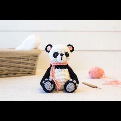 View Threaders Cute Companions Crochet Kit - Pippa the Panda number 1