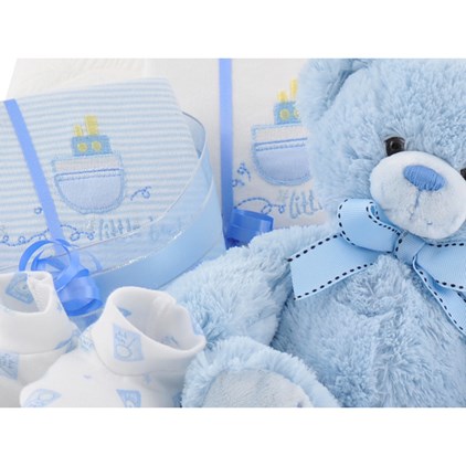 View Deluxe Baby Boy Basket number 1