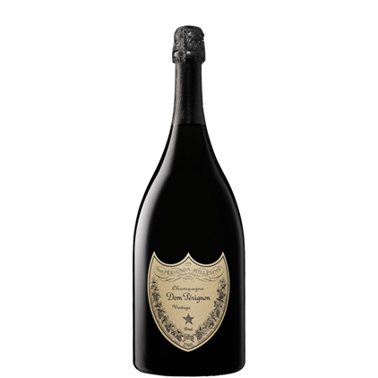 View Dom Perignon Brut Vintage Champagne Mangum 1.5L And Strawberry Charbonnel Truffles Magnum Box number 1