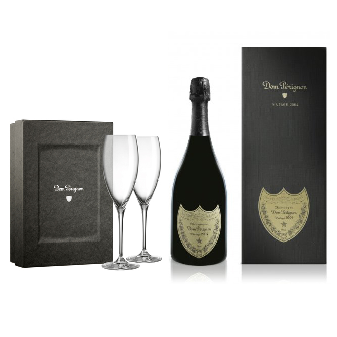 Buy Dom Perignon Brut, 2006, 75cl With Dom Branded Flutes