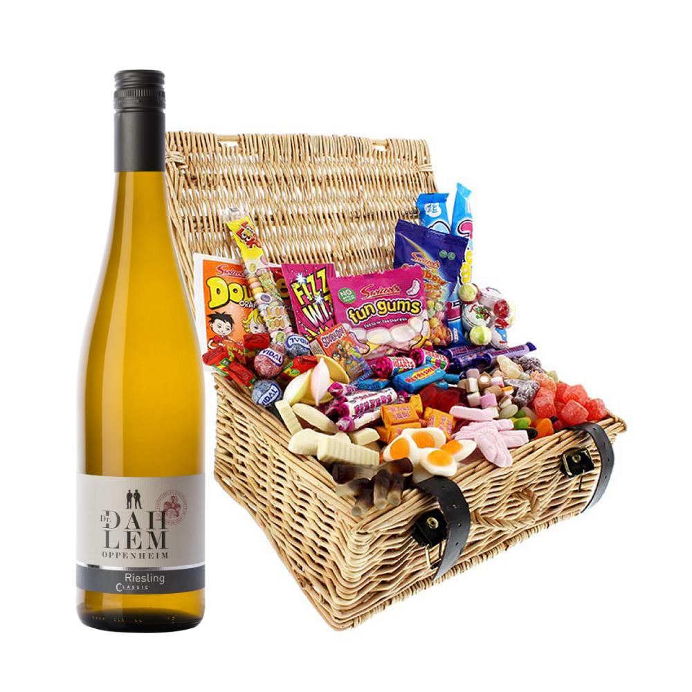 Dr Dahlem Riesling Classic 75cl And Retro Sweet Hamper