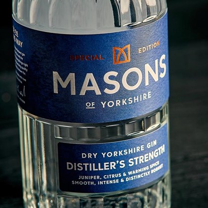 View Masons Of Yorkshire Distillers Strength Gin 70cl number 1