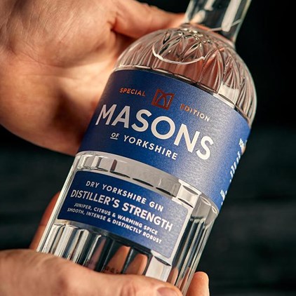 View Masons Of Yorkshire Distillers Strength Gin 70cl number 1