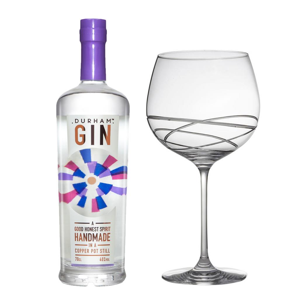 Durham Gin 70cl And Single Gin and Tonic Skye Copa Glass