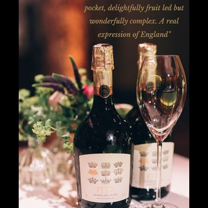 View Fitz Brut White 75cl Sparkling Wine Made In England number 1