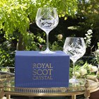 View Flower of Scotland 2 Gin and Tonic Copa Glasses 210mm (Gift Boxed) Royal Scot Crystal number 1