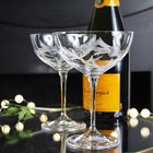 View Flower of Scotland 2 Saucer Champagne Coupe Glass 155mm (Gift Boxed) Royal Scot Crystal number 1