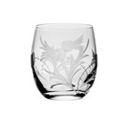 View Flower of Scotland 2 Barrel Tumblers 86mm (Presentation Boxed)  Royal Scot Crystal number 1