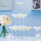 View LSA Champagne Tower of ten Champagne Saucers number 1