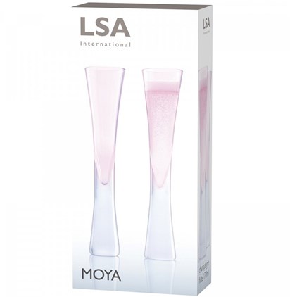 View LSA International (MOYA RANGE) Blush Champagne Flutes number 1