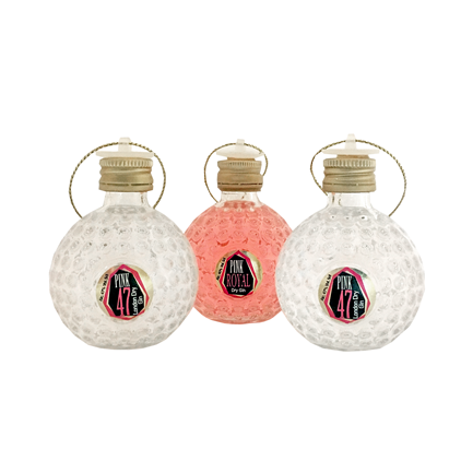 View Pink 47 London Dry Gin 3x5cl Baubles Selection number 1