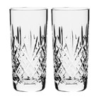 View Glencoe 2 Crystal Tall Tumblers (Highballs) 150 mm (Presentation Boxed) Royal Scot Crystal number 1