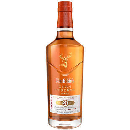 View Glenfiddich 21 Year Old Gran Reserve Whisky 70cl And Chocolates Hamper number 1