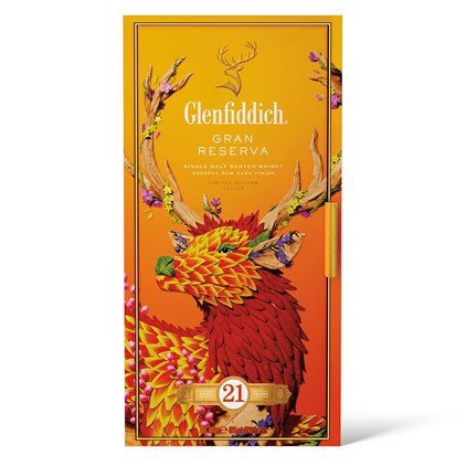 View Glenfiddich 21 Year Old Gran Reserva, 2024  In Festive Gift Box 70cl number 1