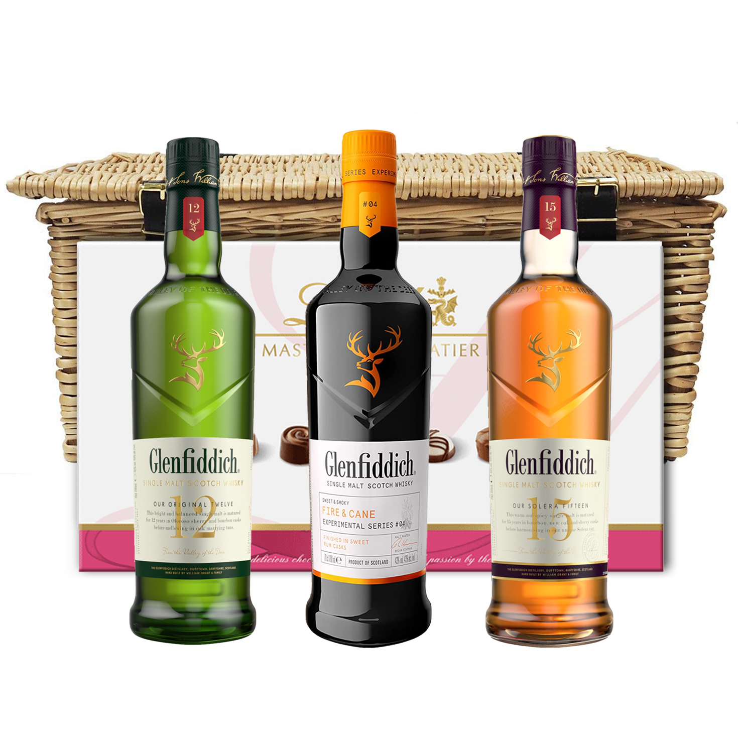 Glenfiddich Experimental Family Hamper With Chocolates