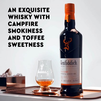 View Glenfiddich Fire And Cane 70cl Experimental Series No.04 number 1