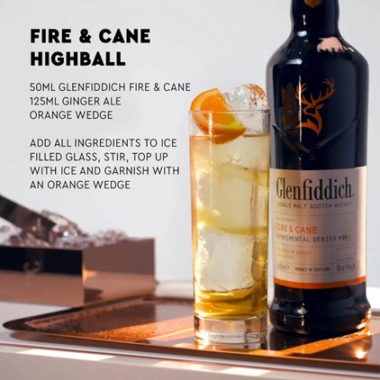 View Glenfiddich Fire And Cane 70cl Experimental Series No.04 number 1