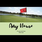 View Personalised Champagne - Golf Label And Flutes In Luxury Presentation Box number 1