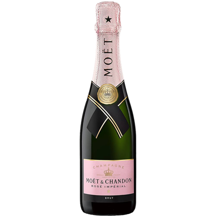View Moet & Chandon Mixed Brut & Rose Champagne 37.5cl Twin Hamper Gift Box number 1